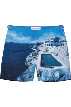 Orlebar Brown Bulldog Hulton print swim shorts