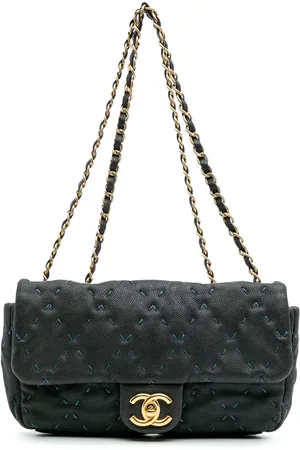 CHANEL 2011 Caviar Wild Stitch Flap shoulder bag