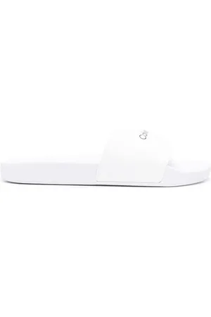Calvin Klein Logo-print slides