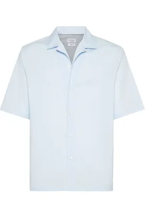 Brunello Cucinelli Cotton camp-collar shirt