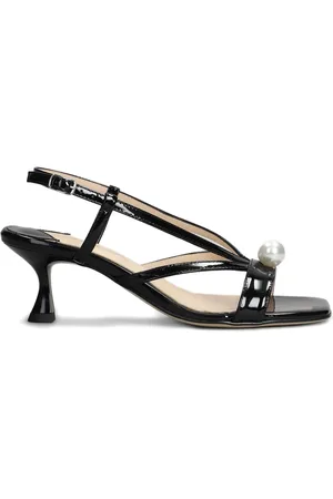 ANNA F. 60mm patent sandals