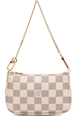 LOUIS VUITTON 2020 Damier Azur Mini Pochette Accessoires handbag