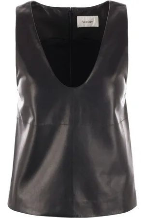 Saint Laurent Leather top