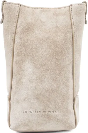 Brunello Cucinelli Suede shoulder bag