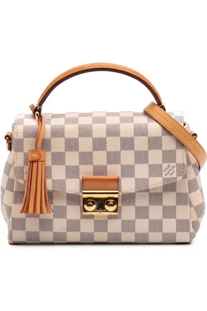 LOUIS VUITTON 2016 Damier Azur Croisette satchel