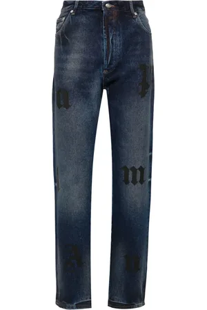 Palm Angels Logo-print jeans