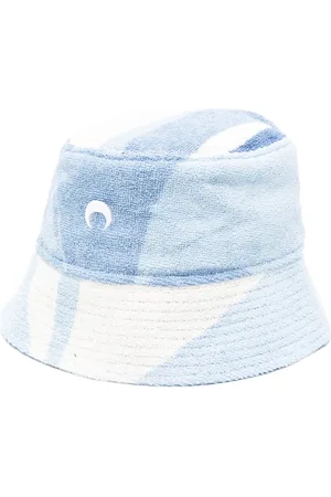 Marine Serre Regenerated-towels bucket hat