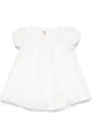 LA STUPENDERIA Cotton-blend dress