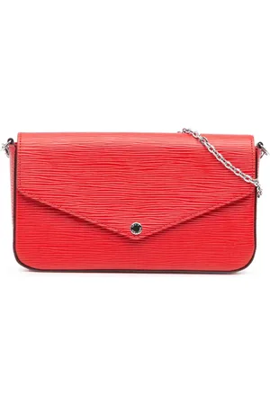 LOUIS VUITTON 2016 Epi Pochette Felicie crossbody bag