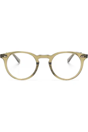 Mr. Leight Logo-plaque glasses