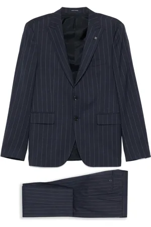 TAGLIATORE Striped single-breasted suit