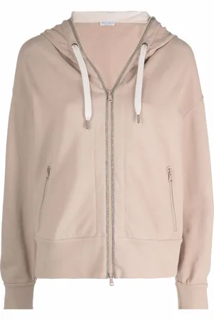 Brunello Cucinelli Cotton Monili-chain hoodie