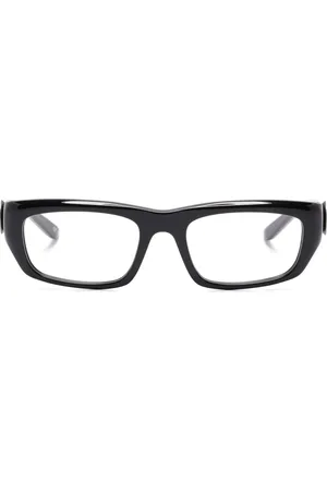 Balenciaga Logo-plaque glasses