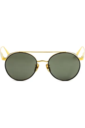 Linda Farrow Round-frame sunglas