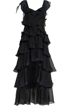AllSaints Ruffle-detailing dress