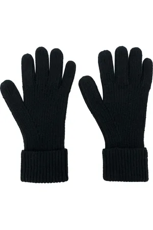 N.PEAL Ribbed gloves