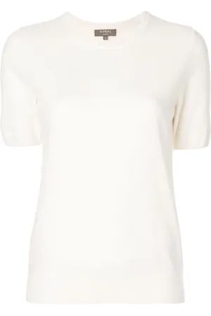 N.PEAL Cashmere round neck T-shirt