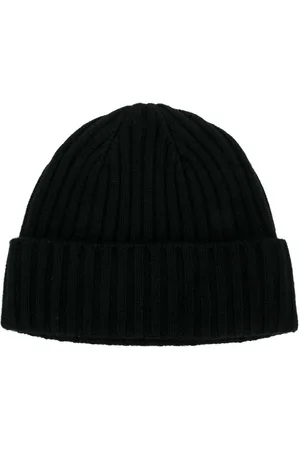 N.PEAL Chunky ribbed knit beanie
