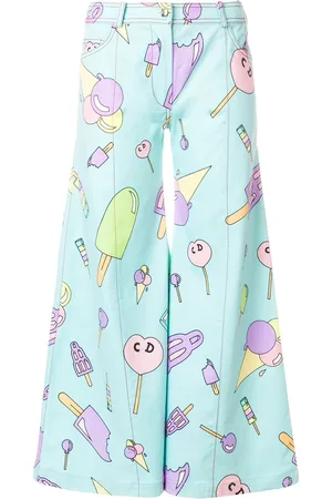 Dior 2000s Ice Cream flared trousers