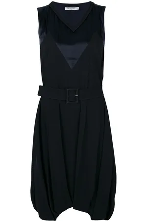 Dior 2000s belted balloon dress