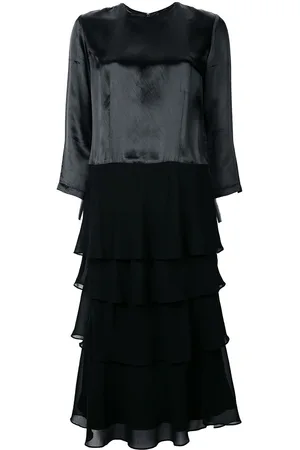 Comme des Garçons Frilled midi dress