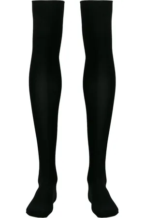 MAISON CLOSE Cut and curled stockings