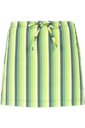 AMIR SLAMA Striped swimsuit