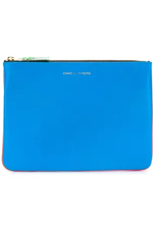 Comme des Garçons Colour-block leather wallet