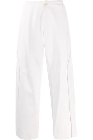 WALTER VAN BEIRENDONCK 2009/10 Glow faux leather trousers