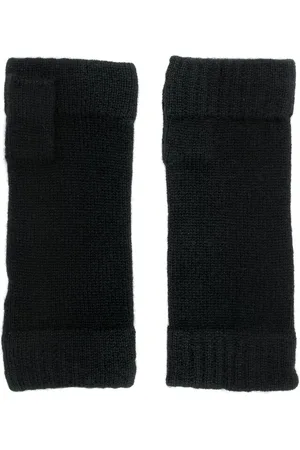 N.PEAL Finger-less knitted gloves