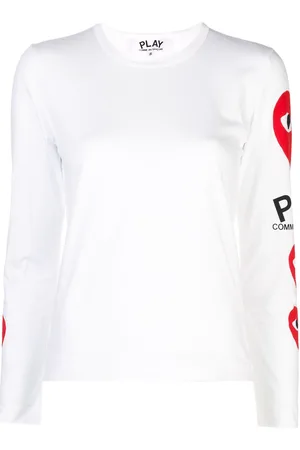 Comme des Garçons Logo heart sweatshirt