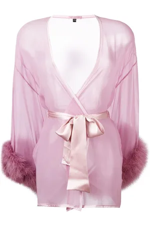 Gilda & Pearl Diana sheer silk robe