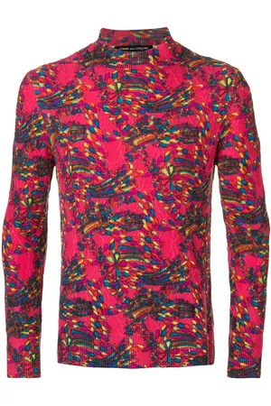 Comme des Garçons High neck textured jumper