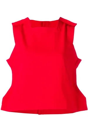 Comme des Garçons Sleeveless peplum top