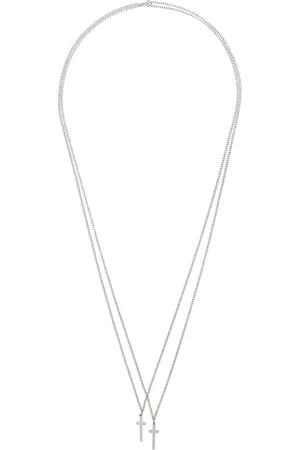 Dsquared2 Double cross necklace