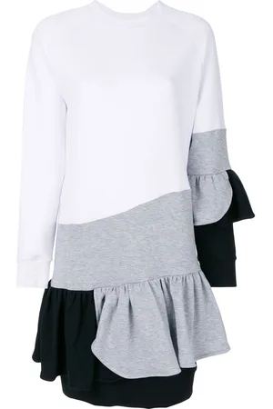 Ioana Ciolacu Colour-block frill dress