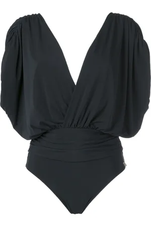 Brigitte Deep V neck swimsuit