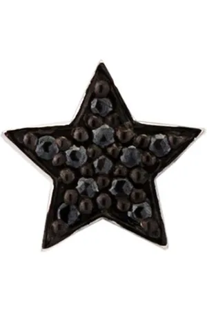ALINKA Black rhodium 18kt white gold STASIA MINI Star diamond stud earring