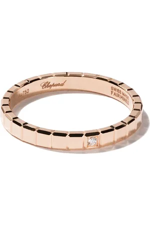 Chopard 18kt rose gold Ice Cube Pure diamond ring