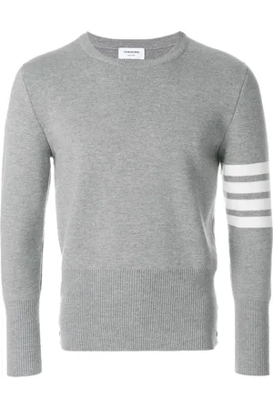 Thom Browne 4-Bar Milano Stitch Pullover