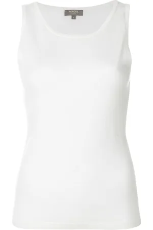 N.PEAL Fine-knit tank top