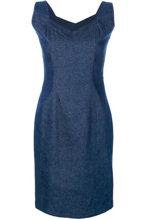 John Galliano Sweetheart neckline dress