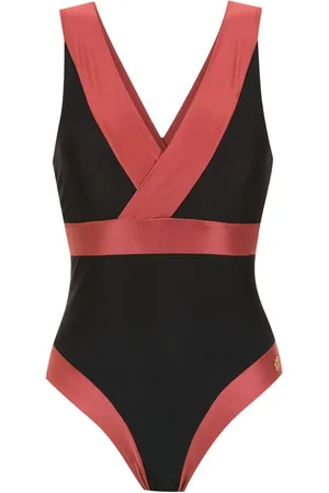 Brigitte Panelled swimsuit
