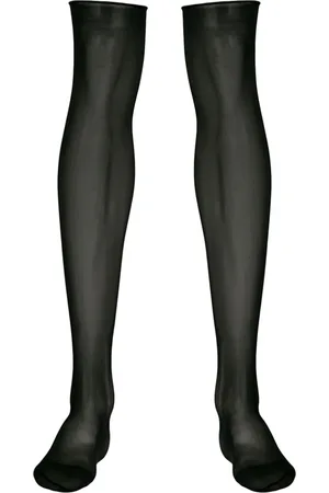 MAISON CLOSE Sheer knee length stockings