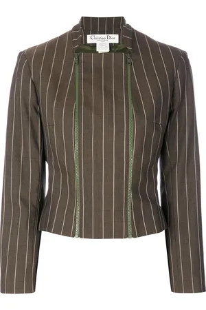 Dior 2000s pinstriped jacket