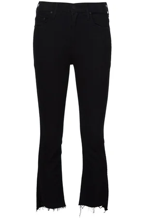 Mother Insider high-rise cropped jeans