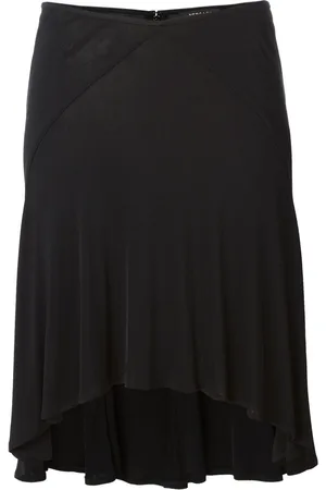 VERSACE Fluid flared skirt