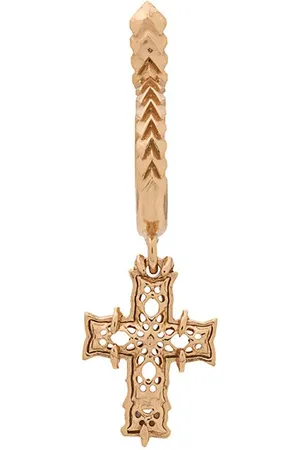 EMANUELE BICOCCHI Drop cross earring