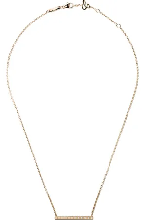 Chopard 18kt yellow Ice Cube Pure diamond necklace