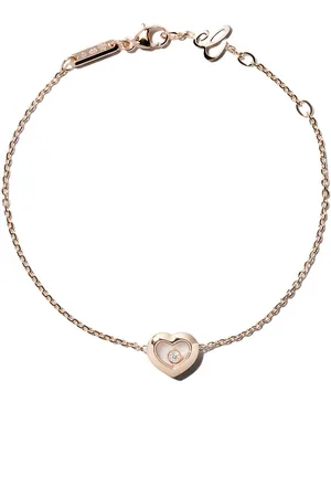 Chopard 18kt rose gold Happy Diamonds Icons bracelet